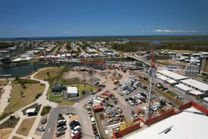 tower crane hire sunshine coast maroochydore sunshine cove